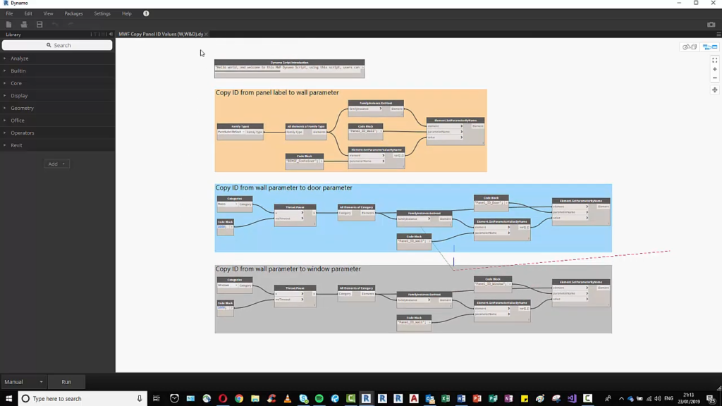 MWF Copy and/or Clear Panel ID Values Screenshot 2