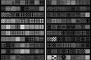 Collections Hatch Patterns by CADBlocksDWG Download - ArchSupply.com