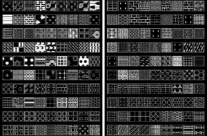 Collections Hatch Patterns by CADBlocksDWG Download - ArchSupply.com