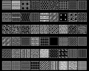 Collections Hatch Patterns by CADBlocksDWG Download - ArchSupply.com