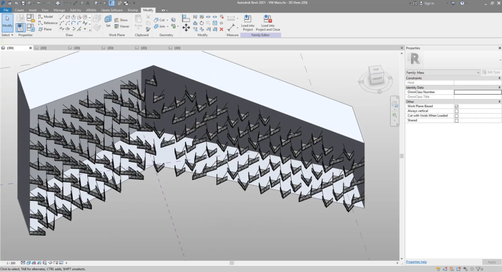 Dynamo script - Create Randomized Facades with Adaptive Panels - Screenhsot 2