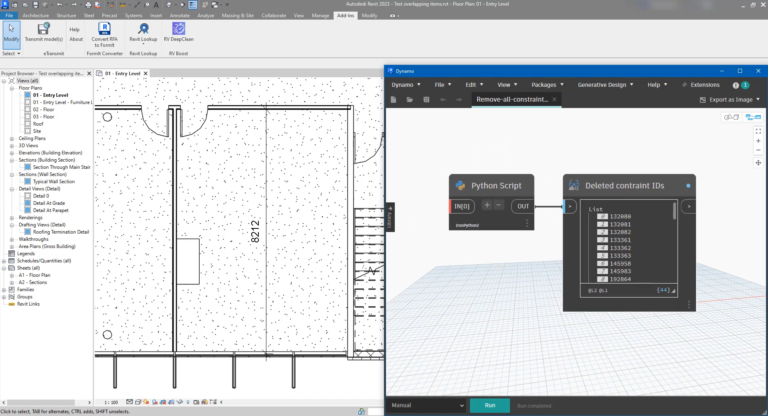 Dynamo script - Remove All Model Constraints in One Click Download ...
