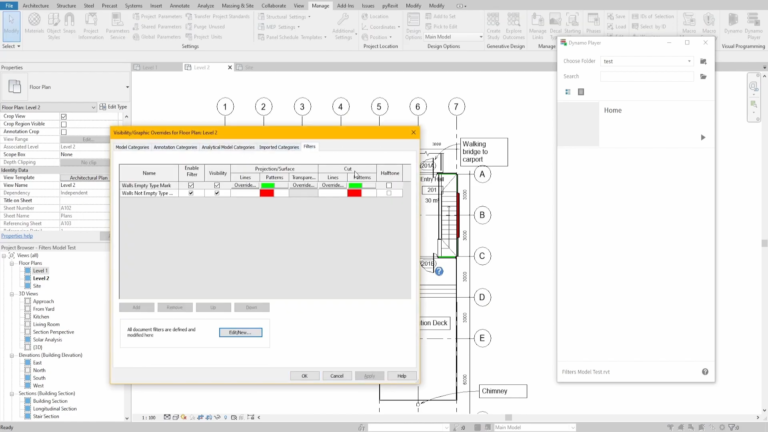 Dynamo Script Copy Filters From Selected View In Revit Download