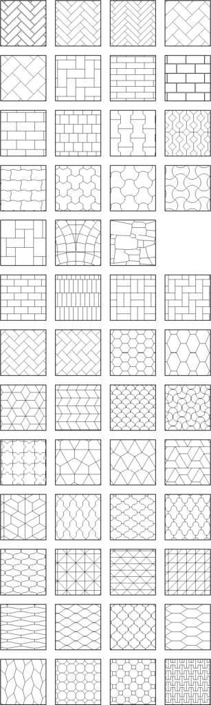 Revit Fill Patterns - Pavers&tiles Collection - Screenshot 1b 